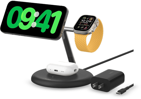Cargador Belkin MagSafe 3 en 1